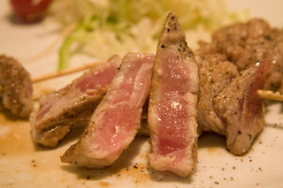 Kicchinsousho - 生マグロのぷるぷる焼き、食感ぷりぷり！香ばしい香りと あっさり味＆ボリューム満点