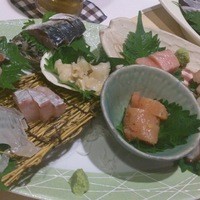 会員制 寿司割烹鷹勝 中洲店 - 刺身盛合せ（イカ・ボタン海老・タコ・サザエ・トロ・サバ・ブリ・明太）