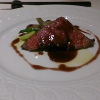ラー・エ・ミクニ - オズモールのコース  お肉をチョイス