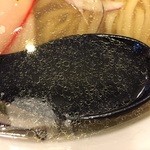 彩色ラーメン きんせい総本家 夢風 - 2015冷やし第5弾「煮干し塩の冷しらぁめん クジラベーコンのせ(800円)」