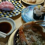 廻転寿司弁慶 - 今日も美味しい