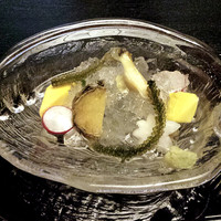 月亭 池袋店 - あわびの水貝
