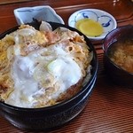 とんかつ門田 - かつ重 700円