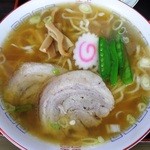 やまね食堂 - ラーメン定食のラーメン