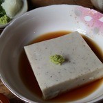 どあひ - 自家製そば豆腐（300円）