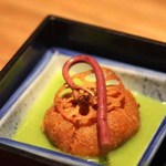 イチ - 蓮根饅頭　うぐいすあん