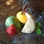 黒豆スイーツ&カフェ ささらい - ジェラードＭ