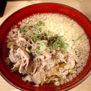 肉そばとおにぎり 一のや_1