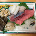 車屋 - 刺身盛り合わせ