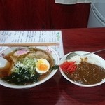 キッチンひろ - ラーメン・ミニカレーセット