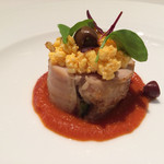 Convivio - 地鶏のカチャトーラ 2015.6ランチメニューより。