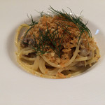 Convivio - イワシのスパゲティ 2015.6ランチメニューより。