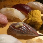 天史朗鮨 - 地魚おまかせ寿司　アップ