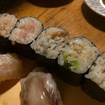 天史朗鮨 - 地魚おまかせ寿司　細巻