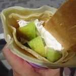 クレープハウス ピーナッツ - 生メロン！(2015,06/07)