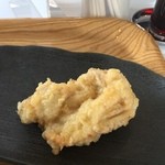 合田うどん - とり天