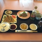 Umi No Mieru Resutoran Hamayuu - いわし三昧定食（1,240円）