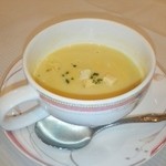 ファミリーグルメレストラン てんだあ亭 - ポタージュスープ