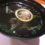 ふじ木 - つみれの吸い物