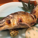 ふじ木 - 門川の鮎の塩焼き  めちゃくちゃ美味い！！神