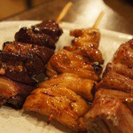 やきとん 木々家 - 
やきとん盛り合わせ（850円）（2011/5）
