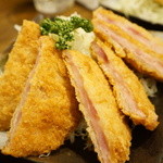 やきとん 木々家 - ハムカツ(550円)（2012/9）