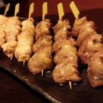 九段下 鳥福 - 夜単品 焼き鳥もも・はつ