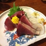 季節料理たえ - 鰹の刺身