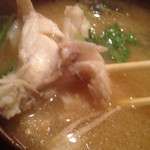 さかなや　いぬい - こちのアラのお味噌汁