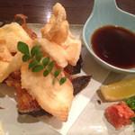 さかなや　いぬい - メイタ鰈の唐揚げ