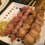 居酒屋 昭 - ねっく、軟骨 塩焼き