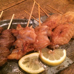 居酒屋 昭 - 砂ズリ、やげん、手羽先