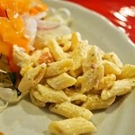 神戸イベリコ屋 - マカロニサラダは、普通においしかった。