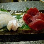 弥生亭 - 6.13 ヒラメとマグロ