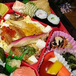 Omusubi Kikou - 寿司処古市庵/おむすび紀行　寿司弁当「春光」７９９円