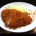 とんかつ店 みのや - ロースとんかつ定食￥550