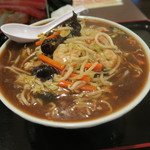 中華料理 厚工坊 - 黒酢酸辣湯麺