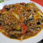 揚子江 - 茄子辛子炒めアップ