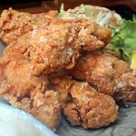 季節料理 藤原 - からあげ定食の唐揚げはチューリップの唐揚げと同じレシピだそうです