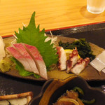 海鮮料理 和 - 山口県産お刺身定食（第一回訪問）