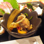 海鮮料理 和 - 山口県産お刺身定食（小鉢）（第一回訪問）