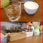 パルフェ - 店内、飲むヨーグルト