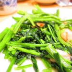 慶福楼 橋本店 - 空芯菜炒め　