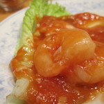 慶福楼 - 芝海老のチリソース　1,600円