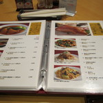 慶福楼 - メニュー３　左フカヒレ・アワビ　右鴨鶏卵