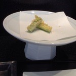 天ぷら  やました - ズッキーニだったかな？