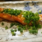 Hokkaidoushiretokogyojou - 有頭海老の生ウニ醤油焼き