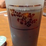 Hungry Tiger - アフタードリンク（IC）グラスには店のロゴ