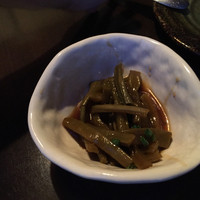 三と十 - ◯山クラゲの柚子胡椒和え
                シャキシャキ歯ごたえ最高。辛口好み仕様。