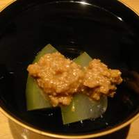 並木橋なかむら - 冬瓜の肉味噌和え